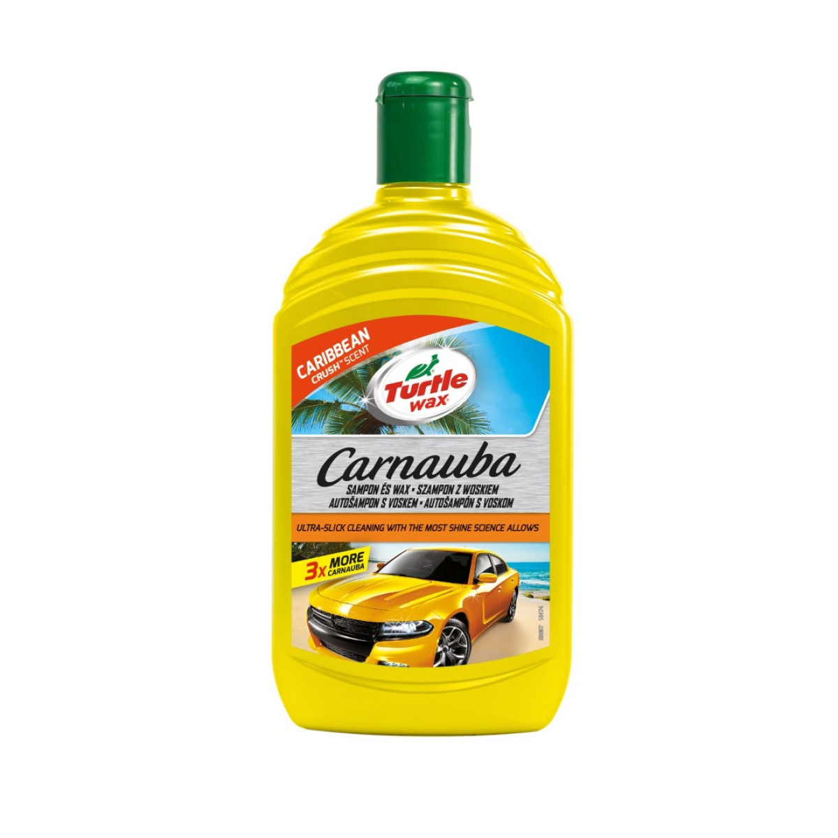 Turtle Wax Shampoo mit Carnaubawachs, 500 ml Turtle Wax Shampoo mit Carnaubawachs, 500 ml