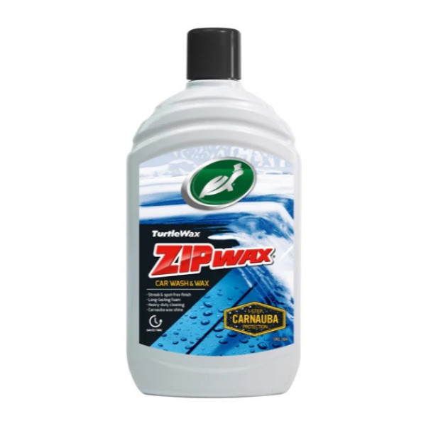 TURTLE WAX Shampoo Zip Wax, Shampoo mit Wachs, 500 ml