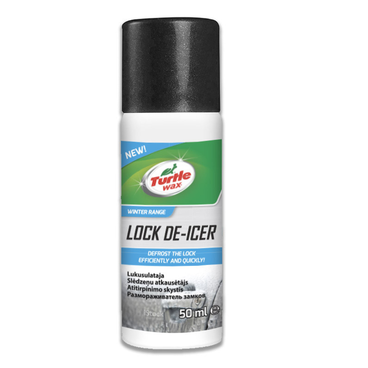 TURTLE WAX Lock De-Icer, Eislöser für Schlösser, 50 ml