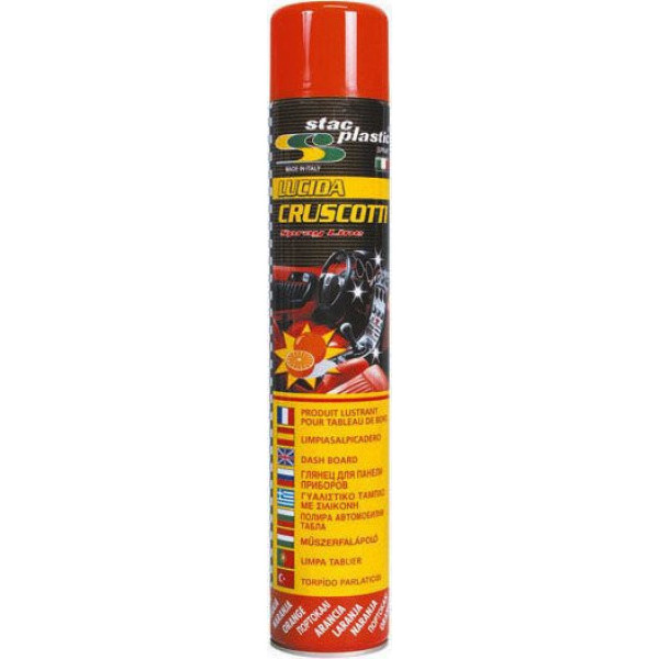 STAC PLASTIC Plattenreiniger mit Silikon, Orangenduft, 750 ml