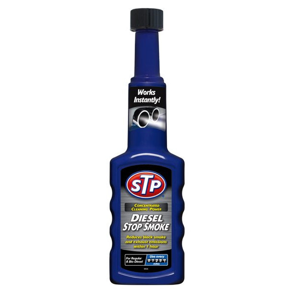 STP Diesel Stop Smoke, Motoradditiv zur Reduzierung von Rauch, 200 ml