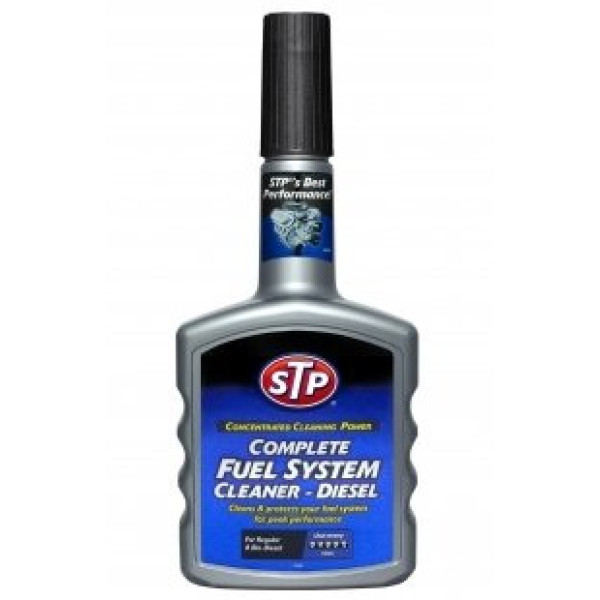 STP Complete Fuel System Cleaner - Diesel, Extra starker Diesel-Systemreiniger, 400 ml