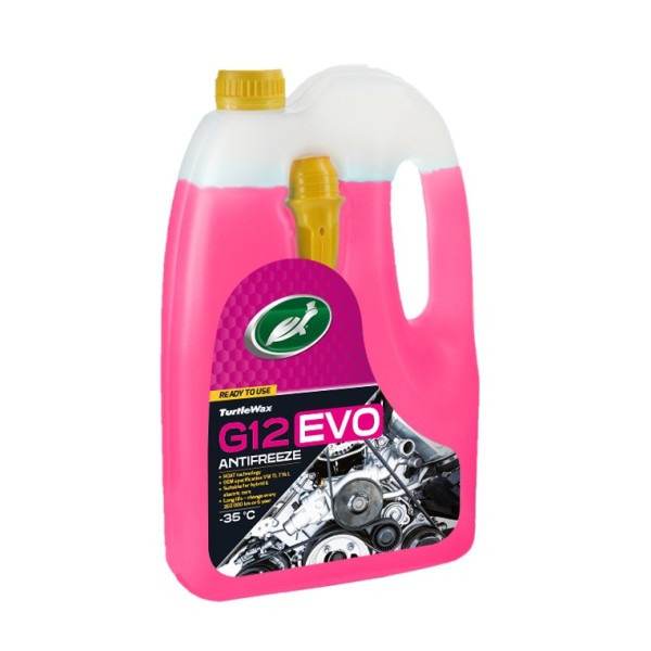 Turtle Wax Antifreeze G12 EVO -35°C, Kühlmittel, 4 l