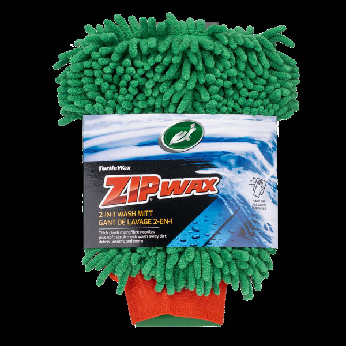 TURTLE WAX Zip Wax, doppelseitiger Waschhandschuh
