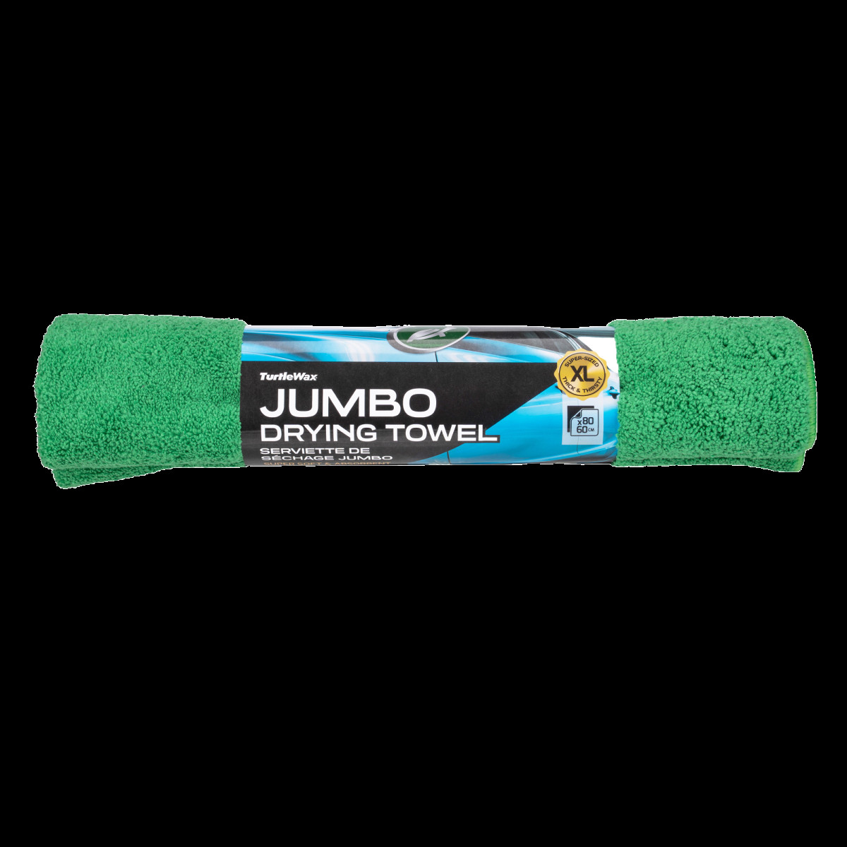 TURTLE WAX Jumbo, Trockentuch, 420 g/m², 80 x 60 cm