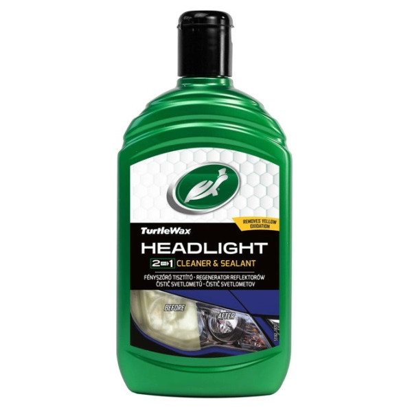 TURTLE WAX Headlight Restorer, Scheinwerfer-Restaurator, 300 ml