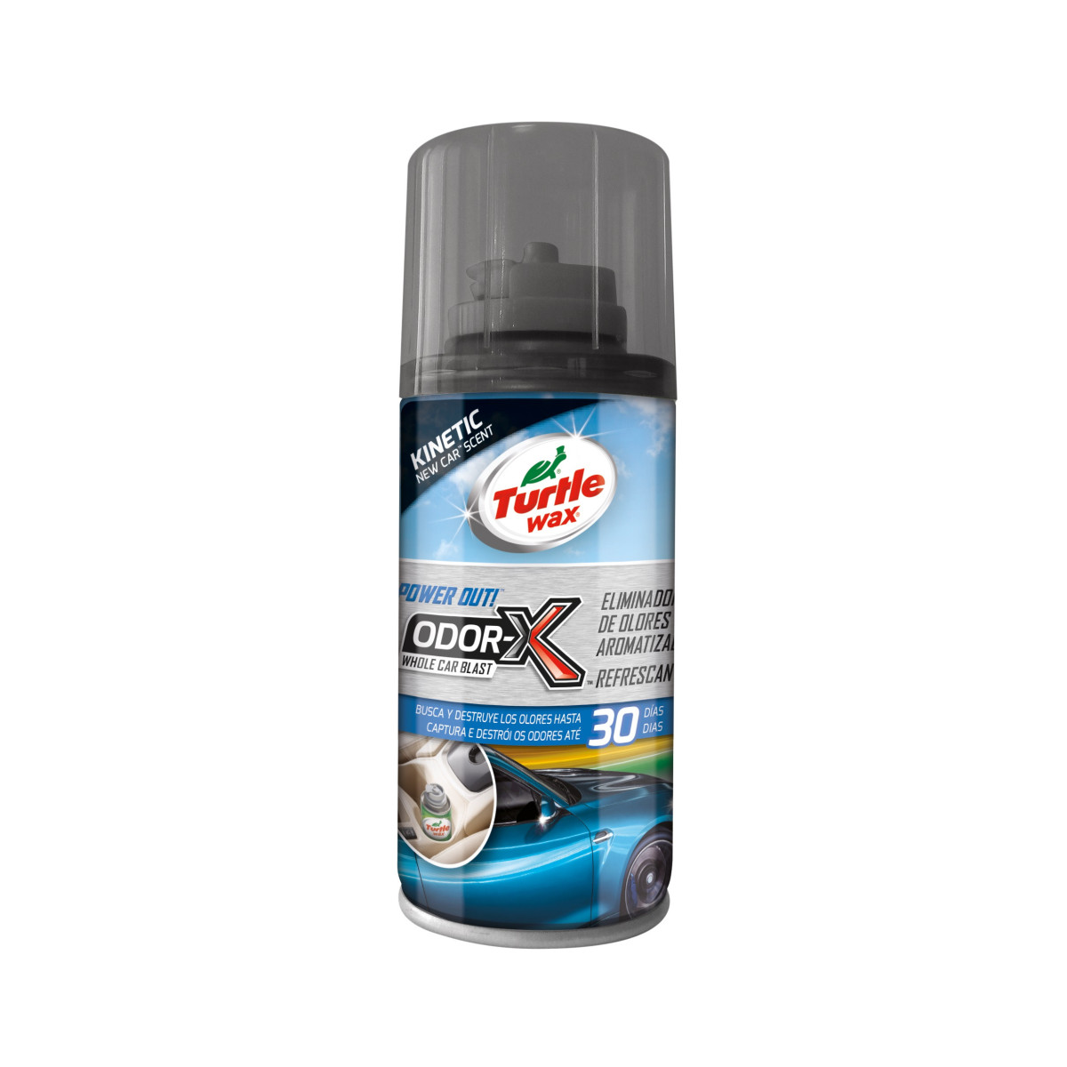 TURTLE WAX Power Out Car Blast Kinetic, Geruchsentferner, 100 ml