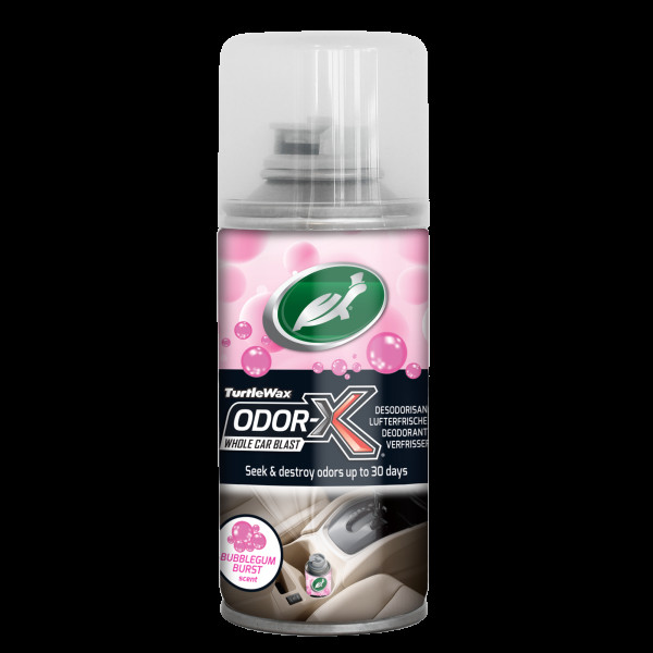 Turtle Wax ODOR-X Fogger Bubblegum, Geruchsvernichter, 100 ml