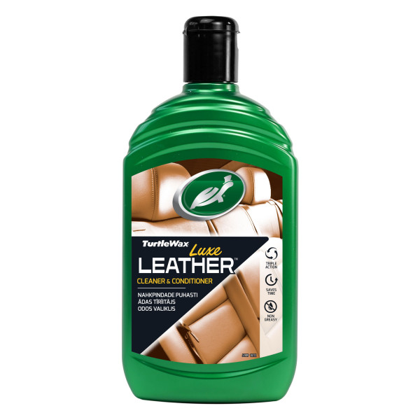 TURTLE WAX Luxe Leather Cleaner&Conditioner, Lederreiniger-Conditioner, 500 ml