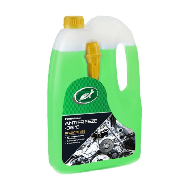 TURTLE WAX Antifreeze -35°C, Kühlmittel, 4 L