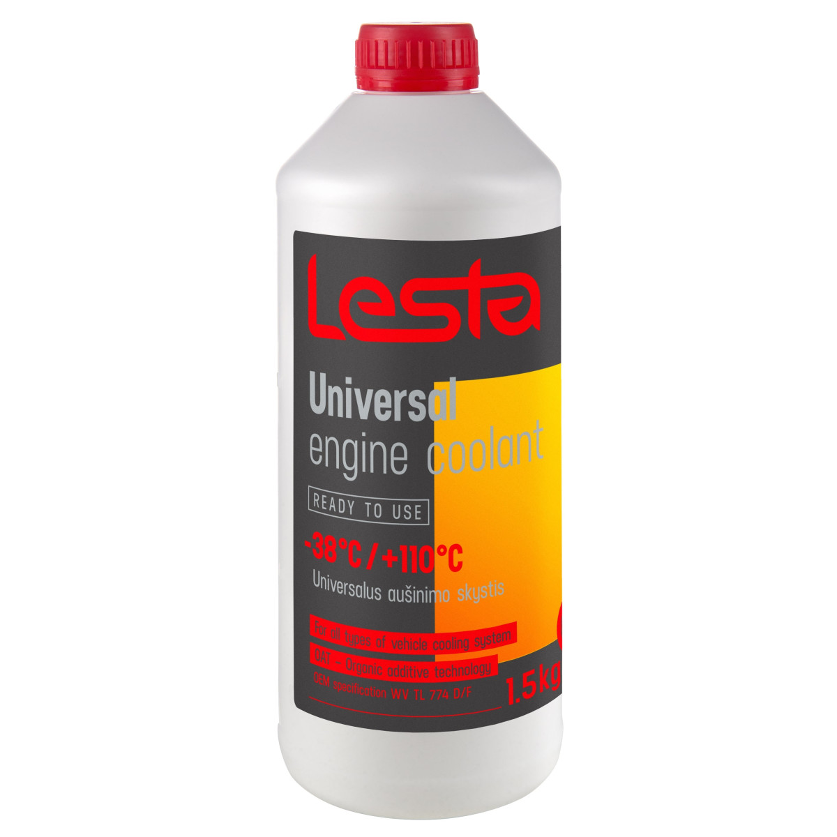 LESTA Universal Antifreeze -35°C, Universalkühlmittel, 1,5 Kg