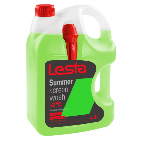 LESTA Windscreen Washer Fluid, Scheibenwaschflüssigkeit, 4 L