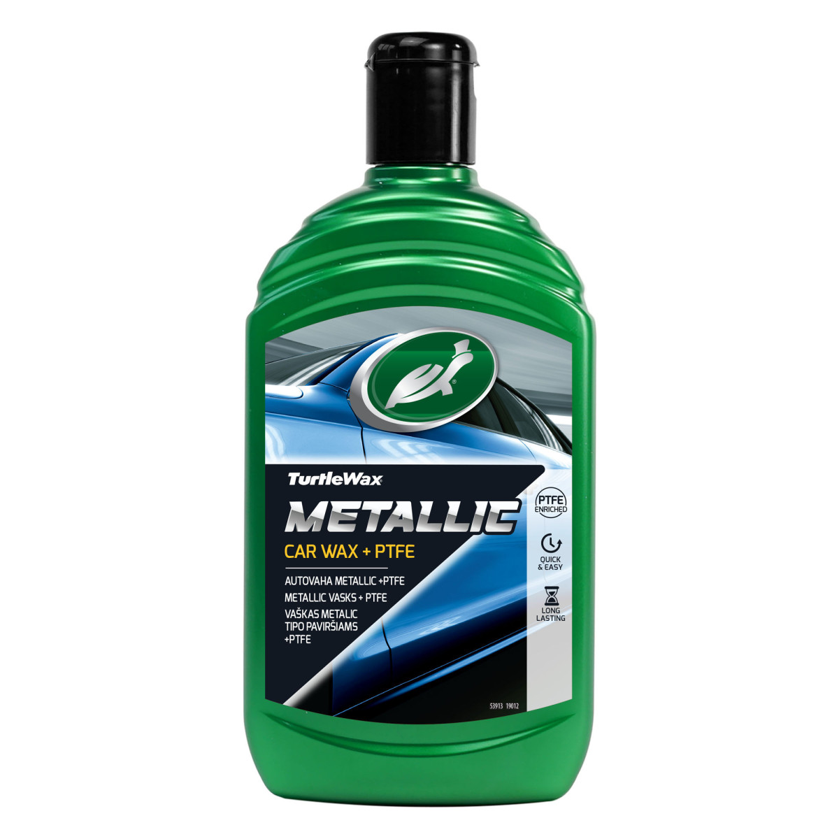 TURTLE WAX Speed Polish + Metallic Wax PTFE, Wachs, 500 ml