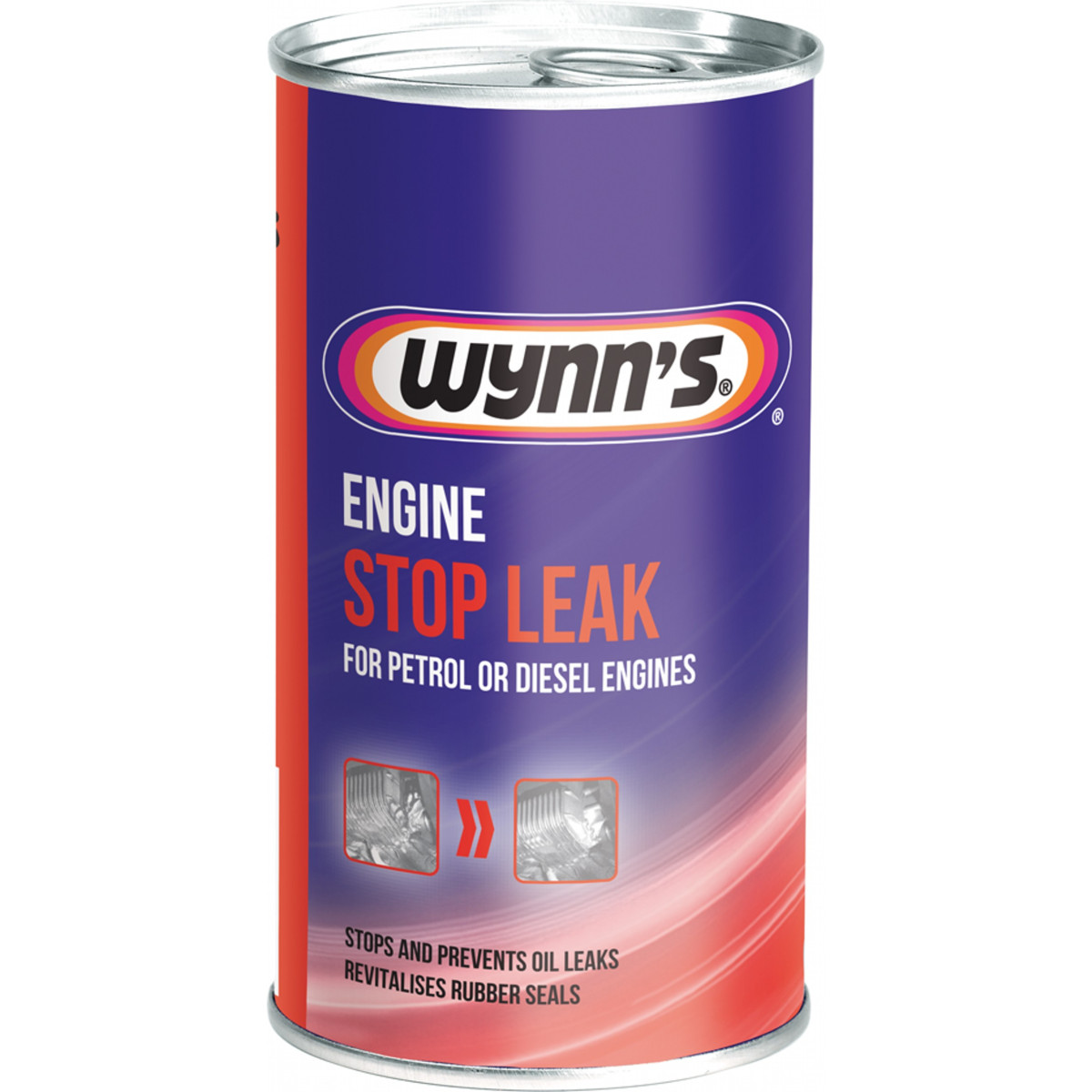 WYNNS Engine Stop Leak, Ölzusatz, der Lecks stoppt, 325 ml