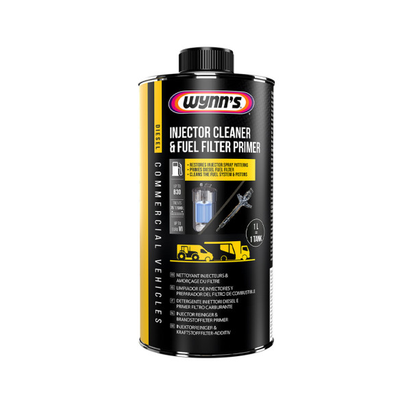 WYNNS Injector Cleaner&Filter Primer, Diesel-Injektorreiniger und Filterschutz, 1 l WYNNS Injector Cleaner&Filter Primer, Diesel-Injektorreiniger und Filterschutz, 1 l