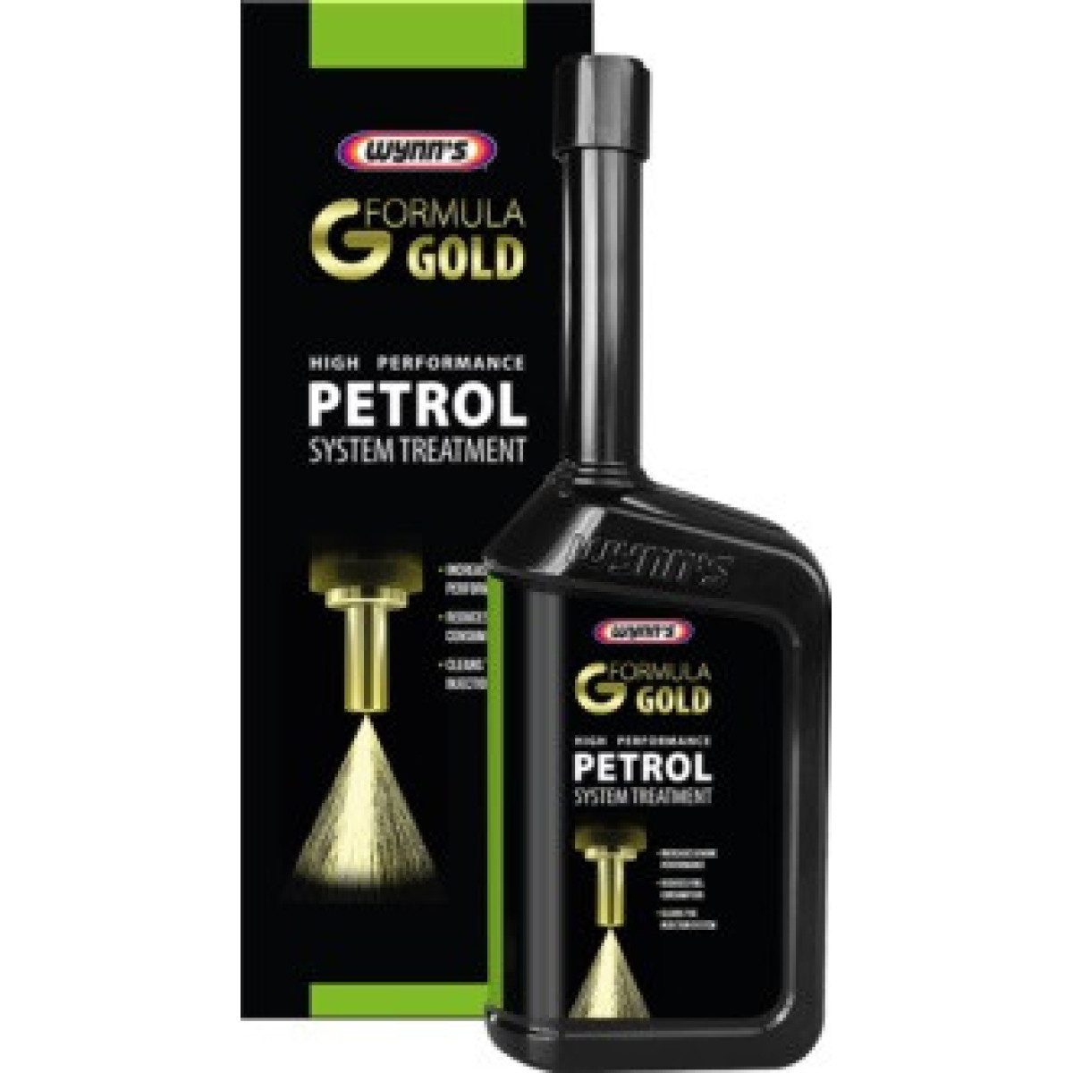 WYNNS Petrol System Treatment Formula Gold, Additiv für Benzineinspritzsysteme, 500 ml