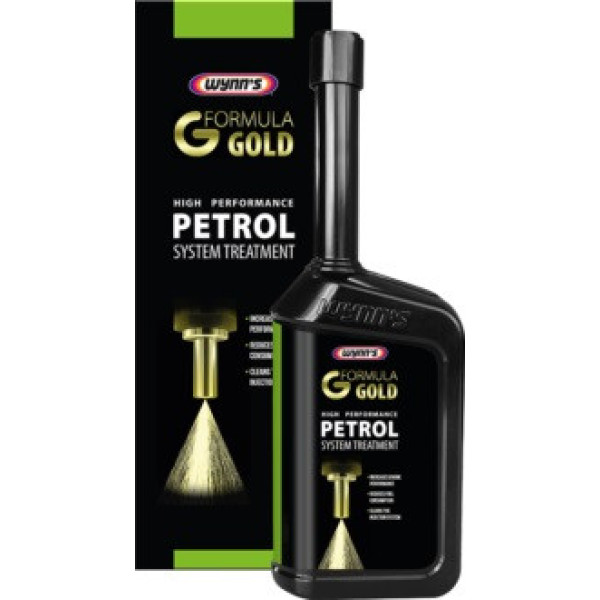 WYNNS Petrol System Treatment Formula Gold, Additiv für Benzineinspritzsysteme, 500 ml