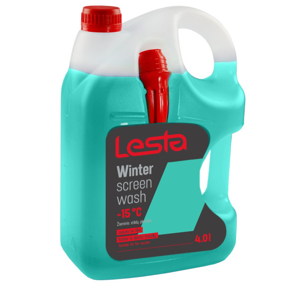 LESTA Windscreen Washer Fluid -15°C, Scheibenwaschflüssigkeit, 4 L