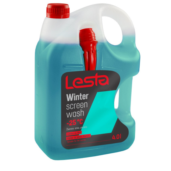 LESTA Windscreen Washer Fluid -25°C, Scheibenwaschflüssigkeit, 4l