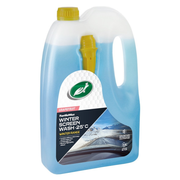 TURTLE WAX Windscreen Washer Fluid -25°C, Scheibenwaschflüssigkeit, 4 L
