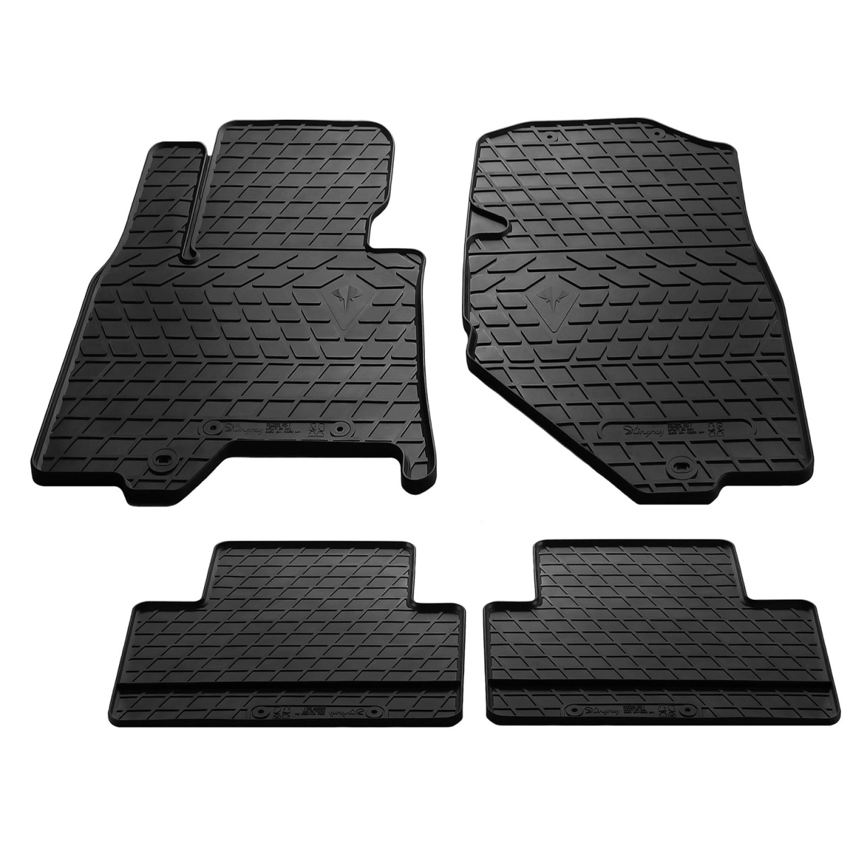 Gummimatten Infiniti EX J50 2007-2013, 4 Stk. / 1033064