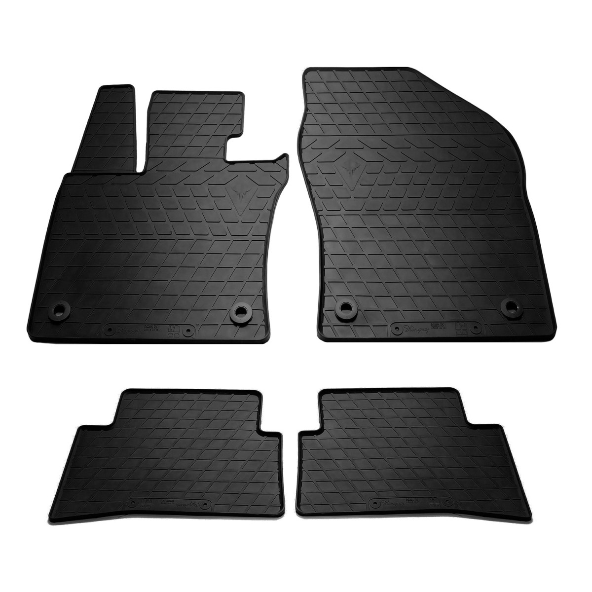 Gummimatten Lexus UX seit 2018 4 Stk. / 1028164