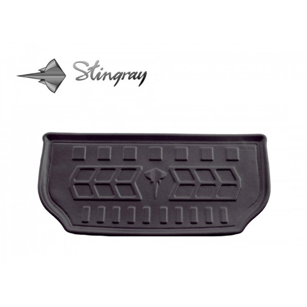 Kofferraummatte 3D aus Gummi TESLA Model S Plaid seit 2021 ( boot) / 6050091 / erhöhte kanten