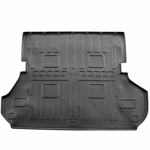 Kofferraummatte aus Gummi LEXUS LX UZJ100 1998-2007 (5 of 7 seats used)