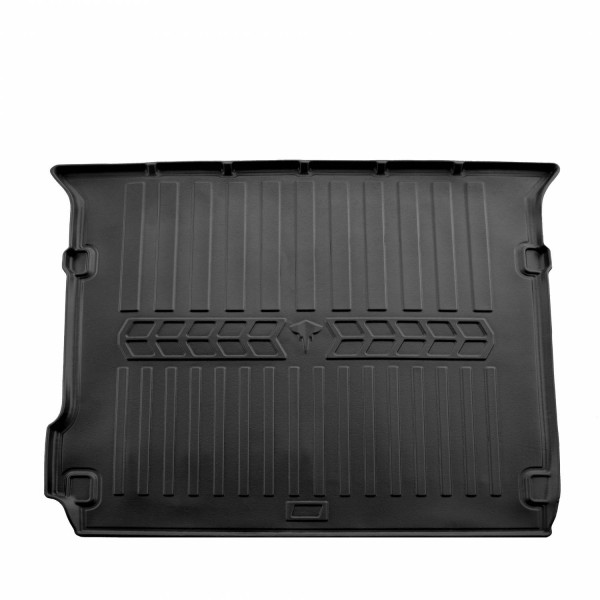 Kofferraummatte aus Gummi NISSAN Pathfinder III R51 2005-2010 (5 of 7 seats used)