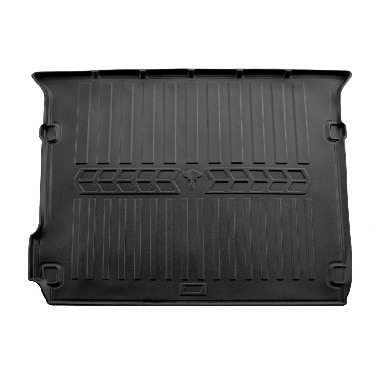 Kofferraummatte aus Gummi Nissan Pathfinder III (R51) 2010-2015, (5 platz)