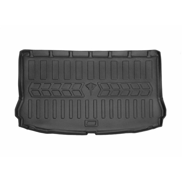 Kofferraummatte aus Gummi SEAT Leon III 5F 2012-2020 (schrägheck / obere teil / einstellbar grindys)