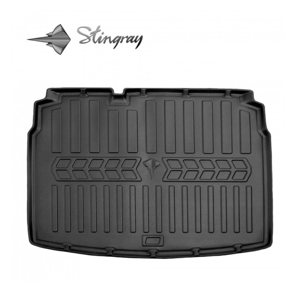 Kofferraummatte aus Gummi VOLKSWAGEN Golf V 2003-2008 (hatchback, untere teil)