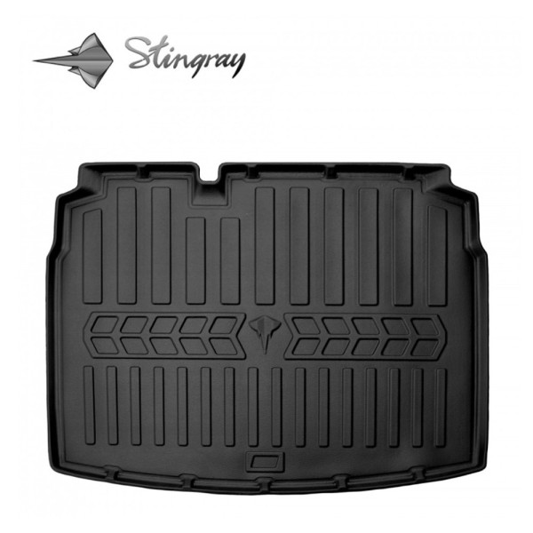 Kofferraummatte aus Gummi VOLKSWAGEN Golf VI 2008-2012 (hatchback, untere teil)