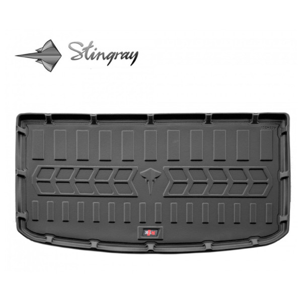Kofferraummatte aus Gummi VOLKSWAGEN ID.6 seit 2021 (7 seats used)