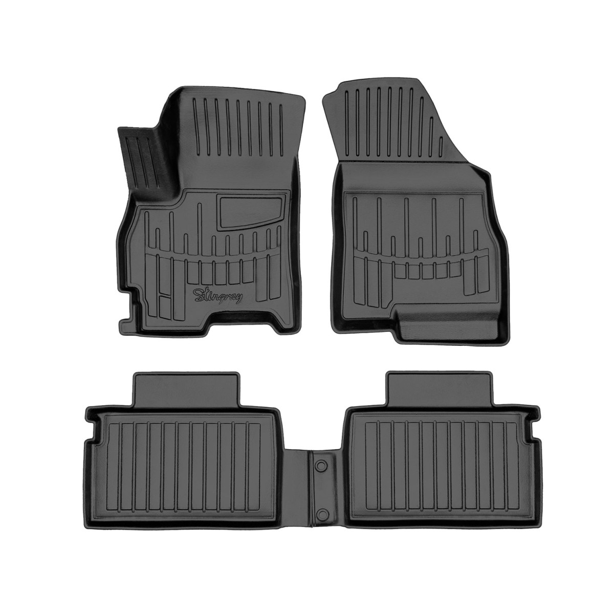 Gummimatten Chery Tiggo 4 (5x) (Petrol) seit 2017