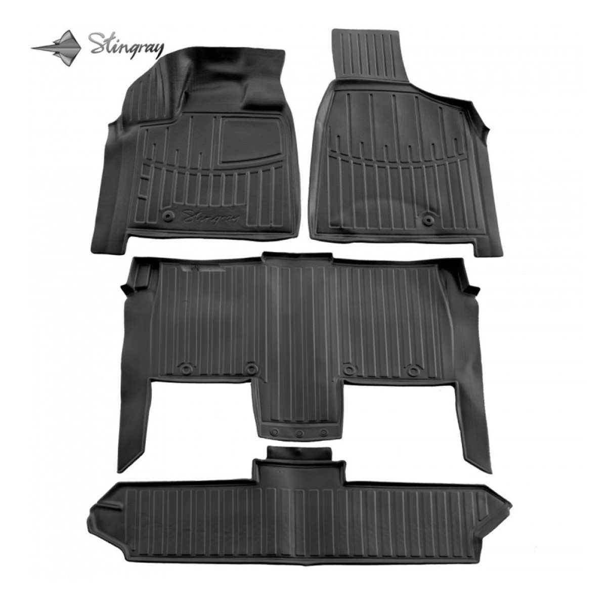 Gummimatten DODGE Grand Caravan V RT 2008-2020 Gummimatten DODGE Grand Caravan V RT 2008-2020