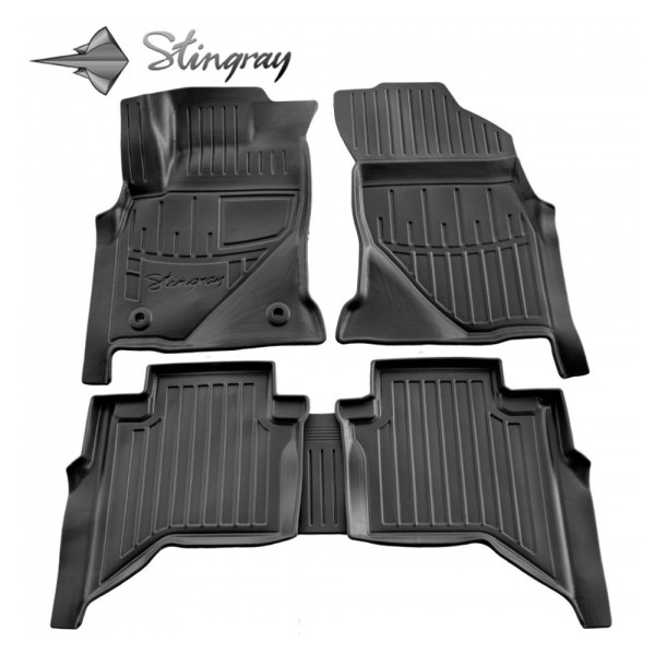 Gummimatten TOYOTA Hilux VIII Crew Cab seit 2015