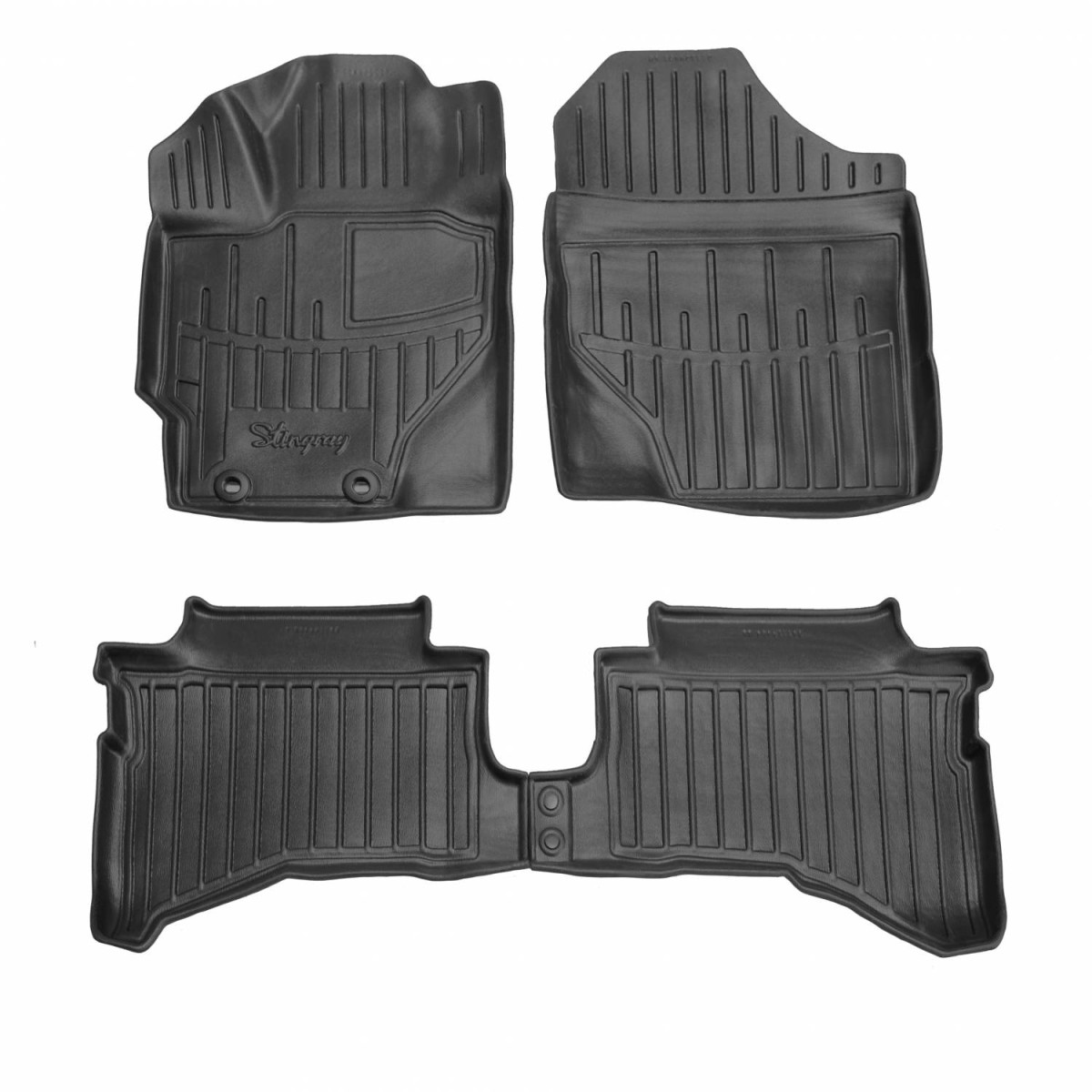 Gummimatten TOYOTA Yaris III XP13 hibridas 2014-2020 Gummimatten TOYOTA Yaris III XP13 hibridas 2014-2020