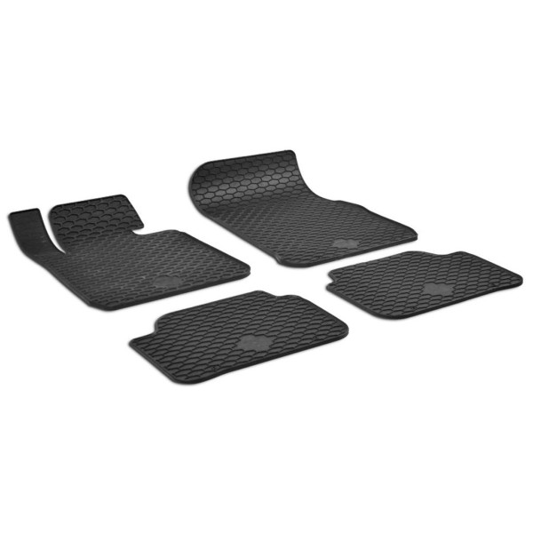 Gummimatten BMW X1 (F48, including Hybrid, FL clips) 2015-2022,