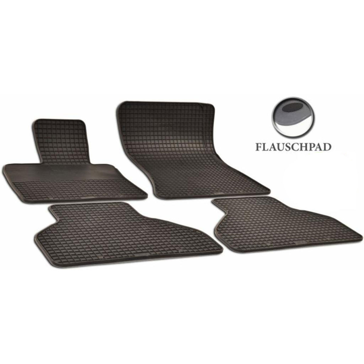 Gummimatten BMW X5 (F15, FL clips) 2013-2018,