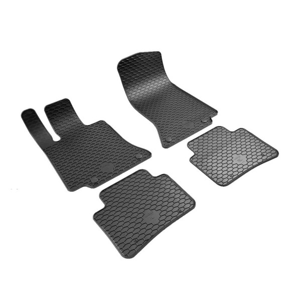 Gummimatten Mercedes (W206) C-Class (seit 2021) / also Hybrid, 4pc,