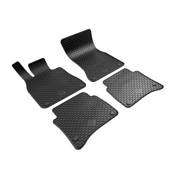 Gummimatten Mercedes (W223) S-Class (seit 2020) / also Hybrid, 4pc,