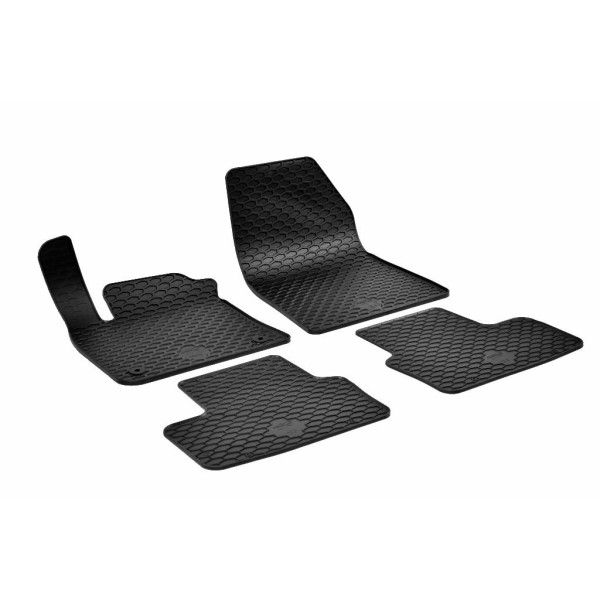 Gummimatten Renault CAPTUR E-TECH Hybrid (seit 2020), 4pc,