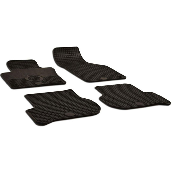 Gummimatten Volkswagen Golf Plus (Round clips) 2004-2014,