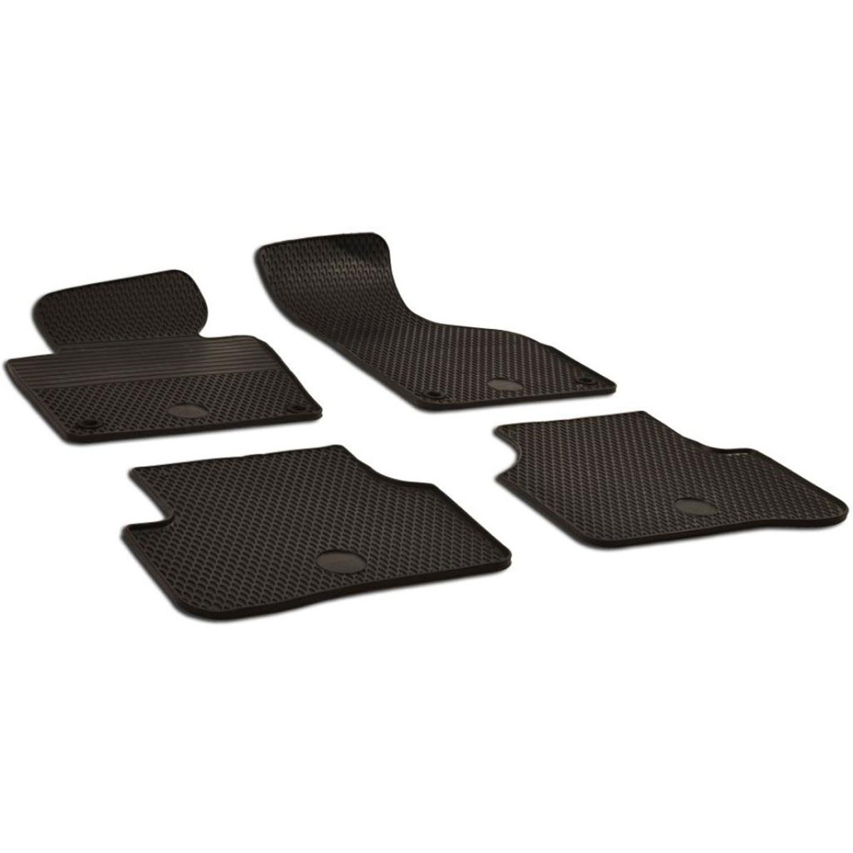 Gummimatten Volkswagen Passat B6, B7 2005-2014, (round clips)