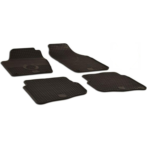 Gummimatten Volkswagen Polo (Oval clips) 2001-2009,