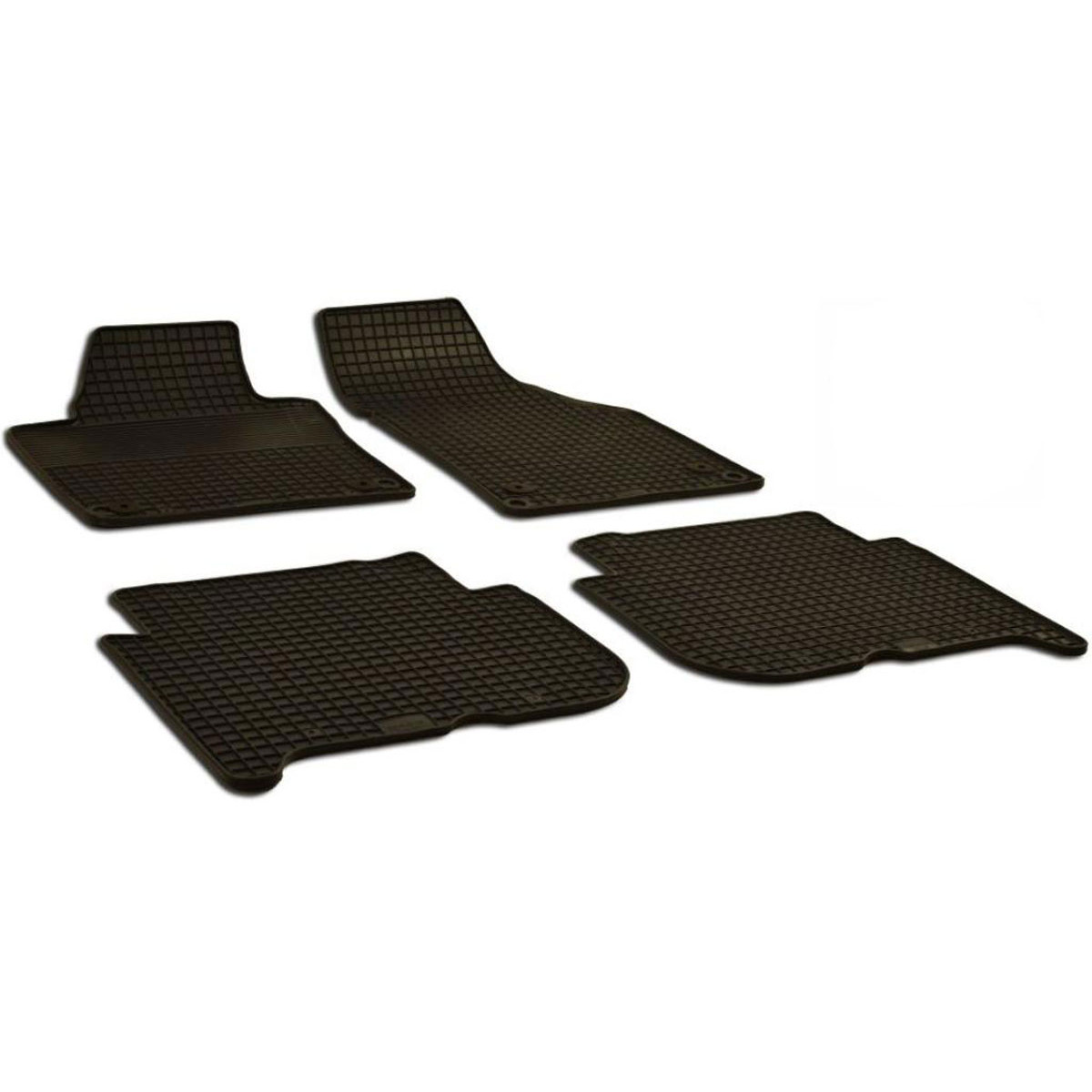 Gummimatten Volkswagen Touran (Round clips) 2003-2010, 2010-2015,