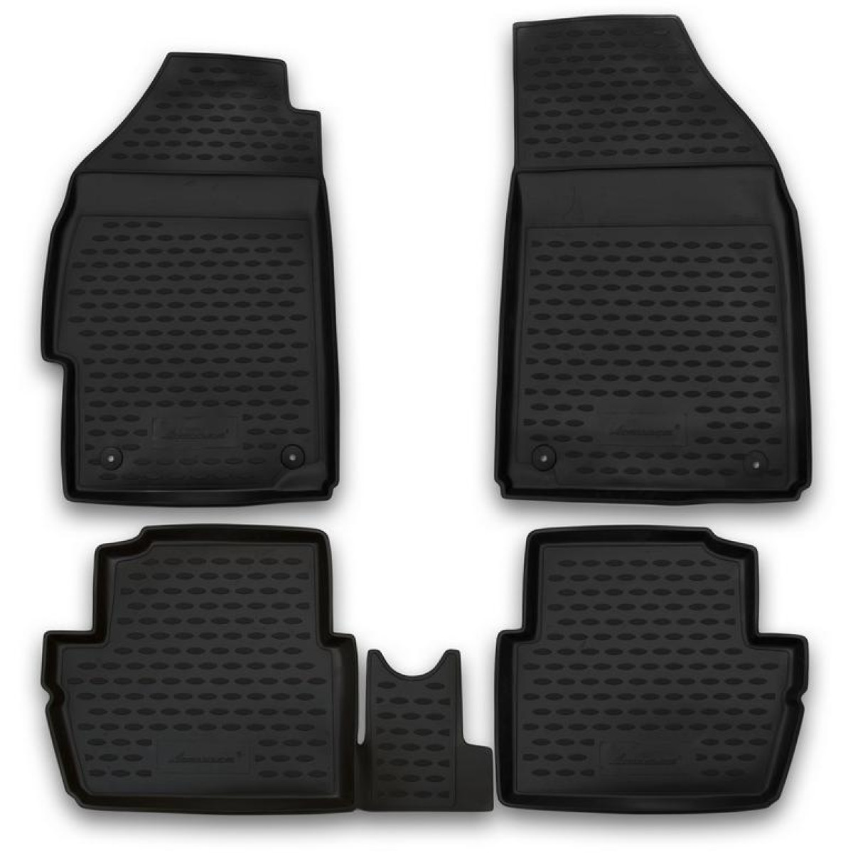 3D gummimatten CHEVROLET Spark seit 2010 / 4 Stk. / erhöhte kanten 3D gummimatten CHEVROLET Spark seit 2010 / 4 Stk. / erhöhte kanten