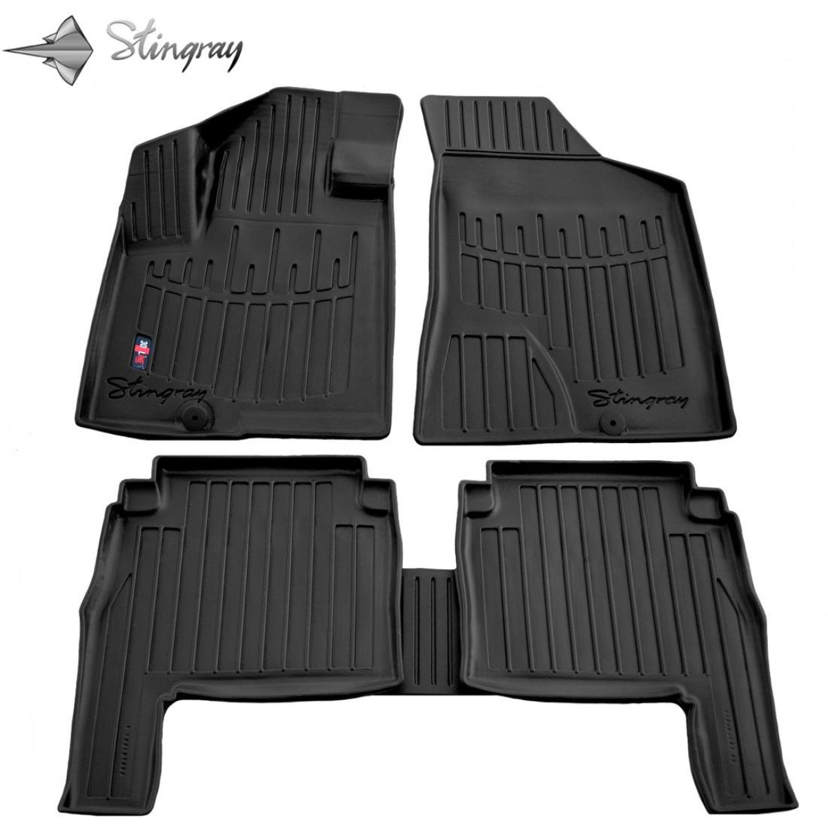 Gummimatten HYUNDAI Santa Fe II CM 2006-2010 Gummimatten HYUNDAI Santa Fe II CM 2006-2010