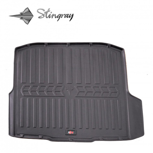 Kofferraummatte aus Gummi SKODA Octavia III A7 2013-2020 (Universal with niches)